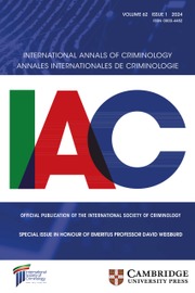 International Annals of Criminology